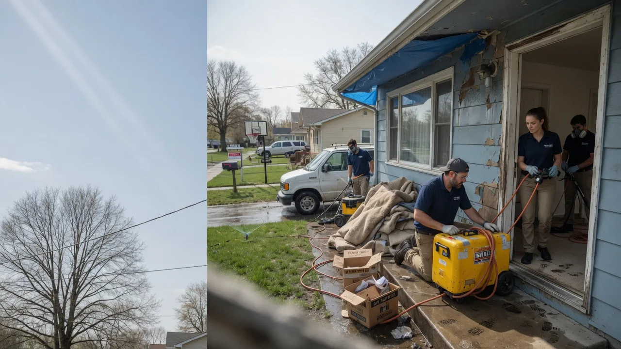 Basement Flood Cleanup in Elmendorf, TX near me